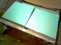Алюминиевые люки под покраску 60х60 тип Короб 1